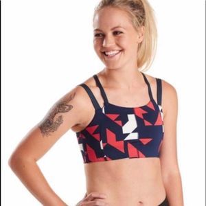 Oiselle Verrazano Midnight Tribeca Sport Bra 10